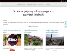 Tablet Screenshot of gory.wojcik.org.pl